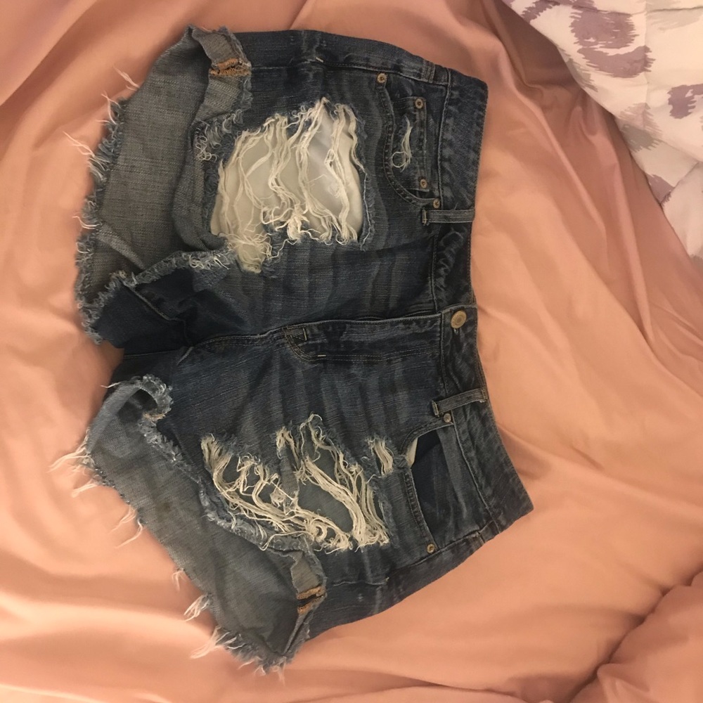 American Eagle jean shorts